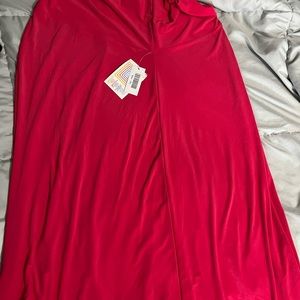 2xl womens watermelon pink maxi skirt